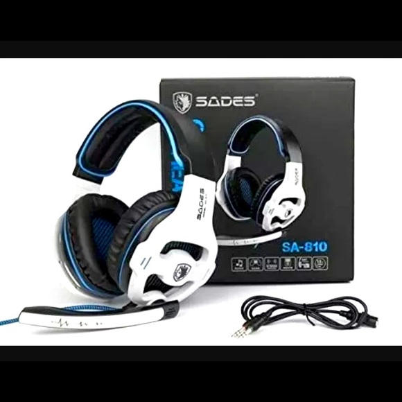 SADES SA810 Wired Multi-platform Compatible Stereo Gaming Headset with Mic - Picture 2 of 3